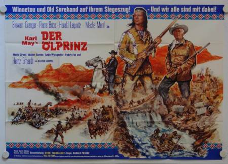 Karl May The Oil Prince original release german movie poster